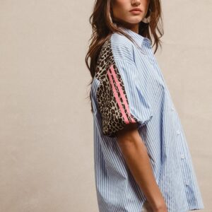 Eclectic button down shirt